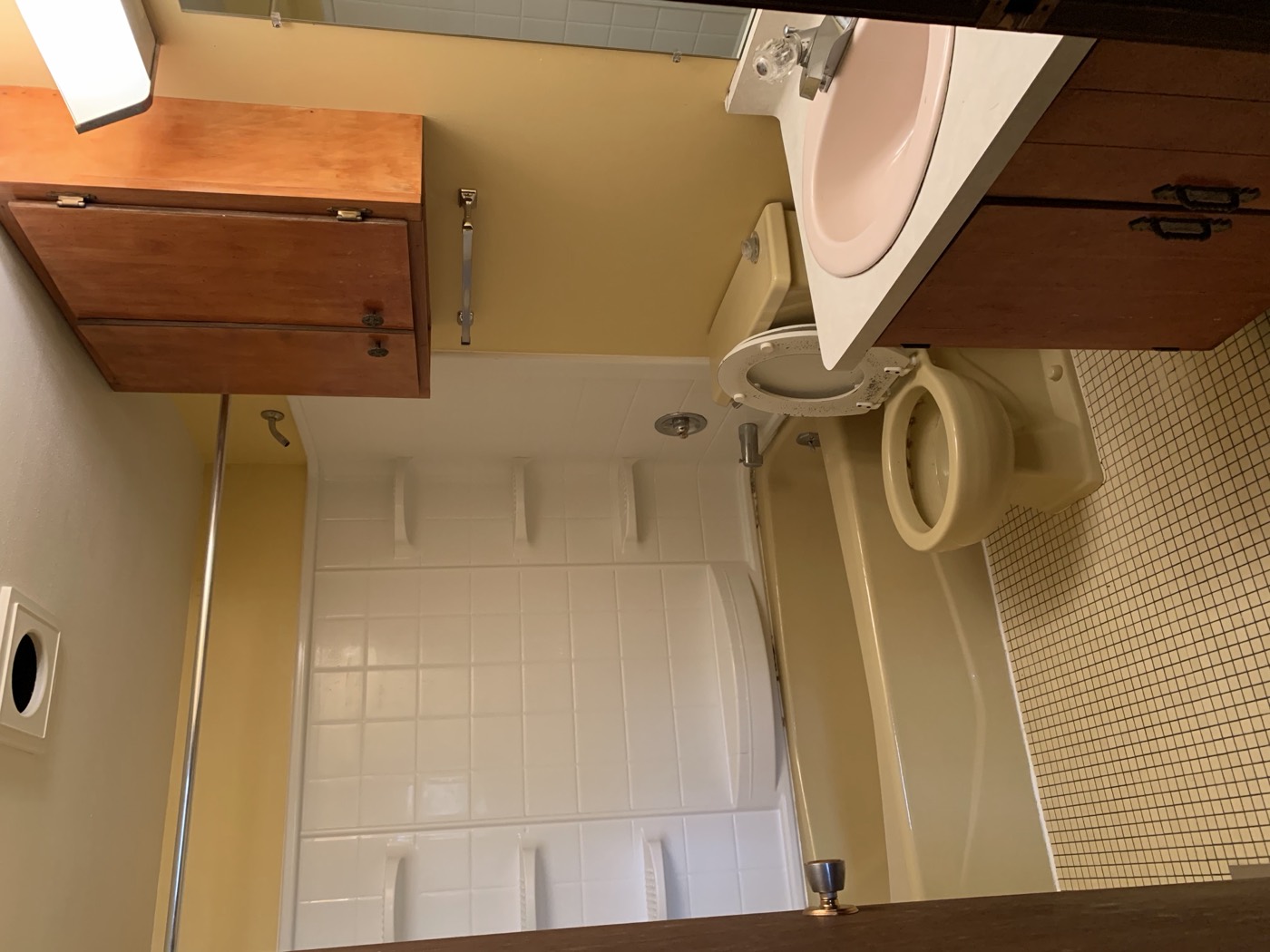 Bathroom before — Acorn Properties renovation