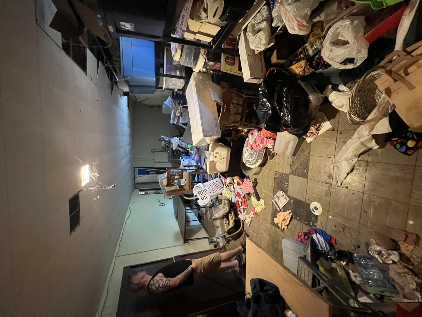 Basement before — Acorn Properties renovation