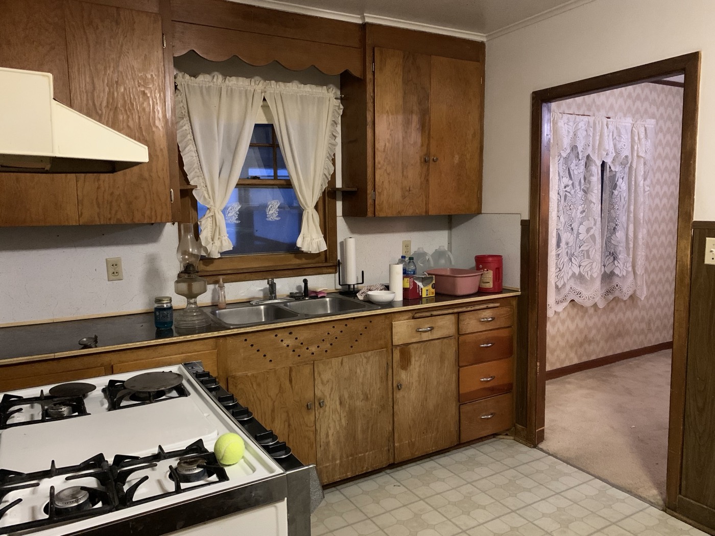Kitchen before — Acorn Properties renovation