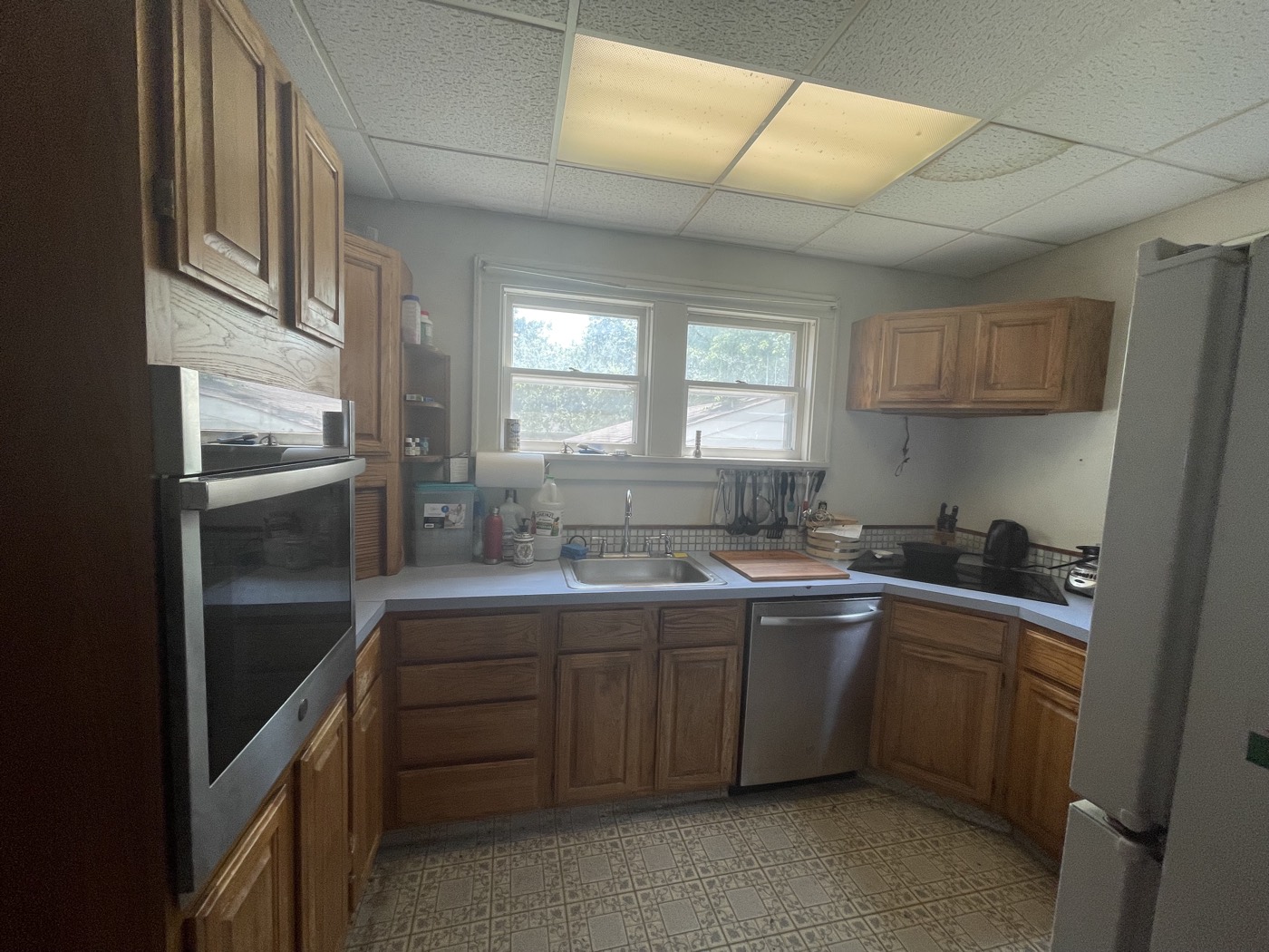 Kitchen before — Acorn Properties renovation